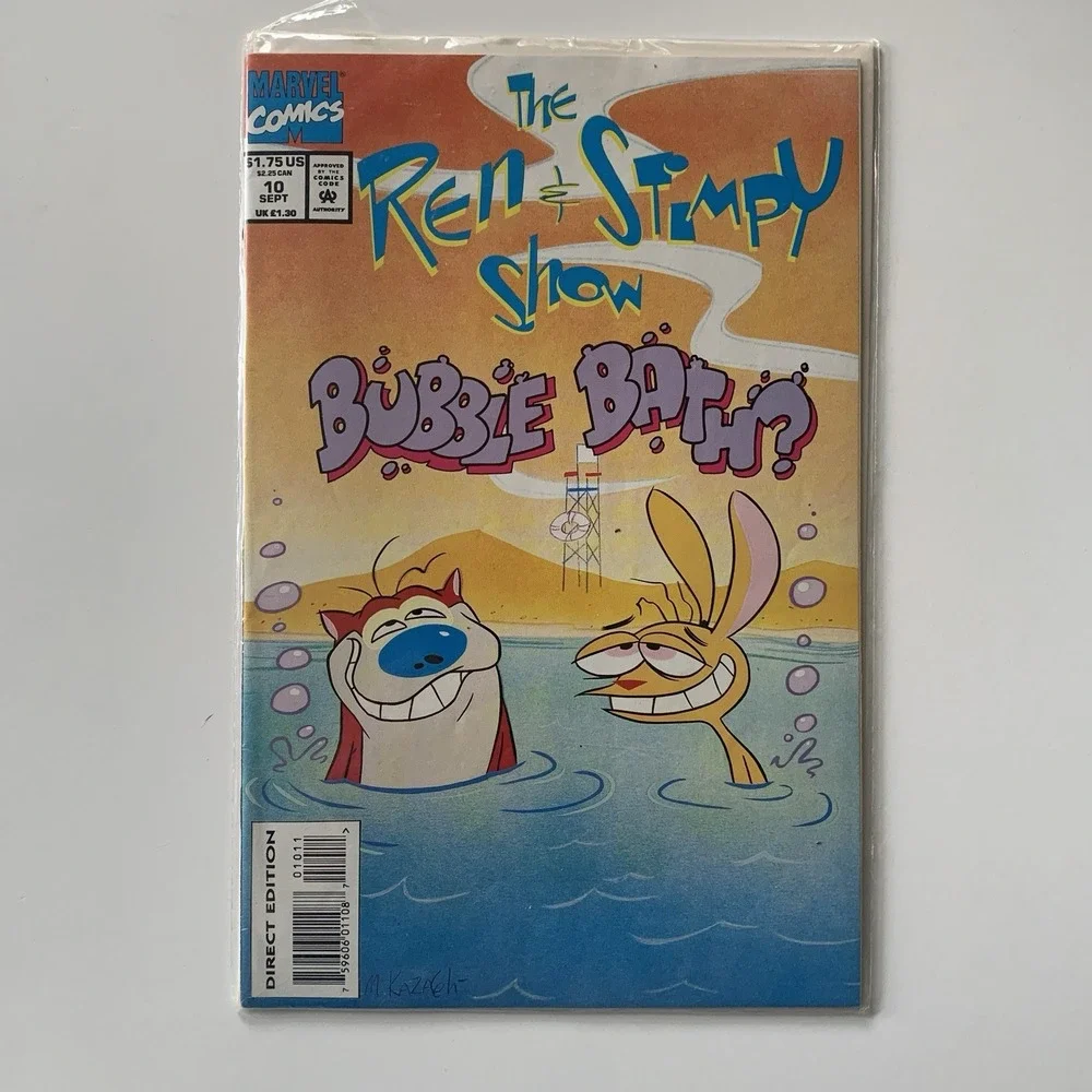 The Ren and Stimpy Show Lot of 6 Marvel Comics #8 #10 #11 #12 #13 #15 Vintage